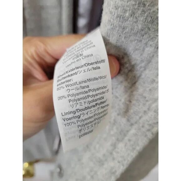 J Crew Tall Chateau Parka J8374, Grey 10T NWT - Picture 4 of 9